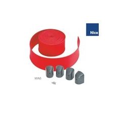 ochranná červená guma 12m s koncovými zátkami NICE WA6